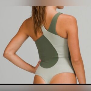 Lululemon Nulu Asymmetrical Bodysuit